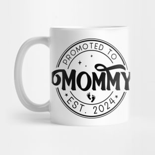 Promoted to Mommy EST 2024 gift Mug